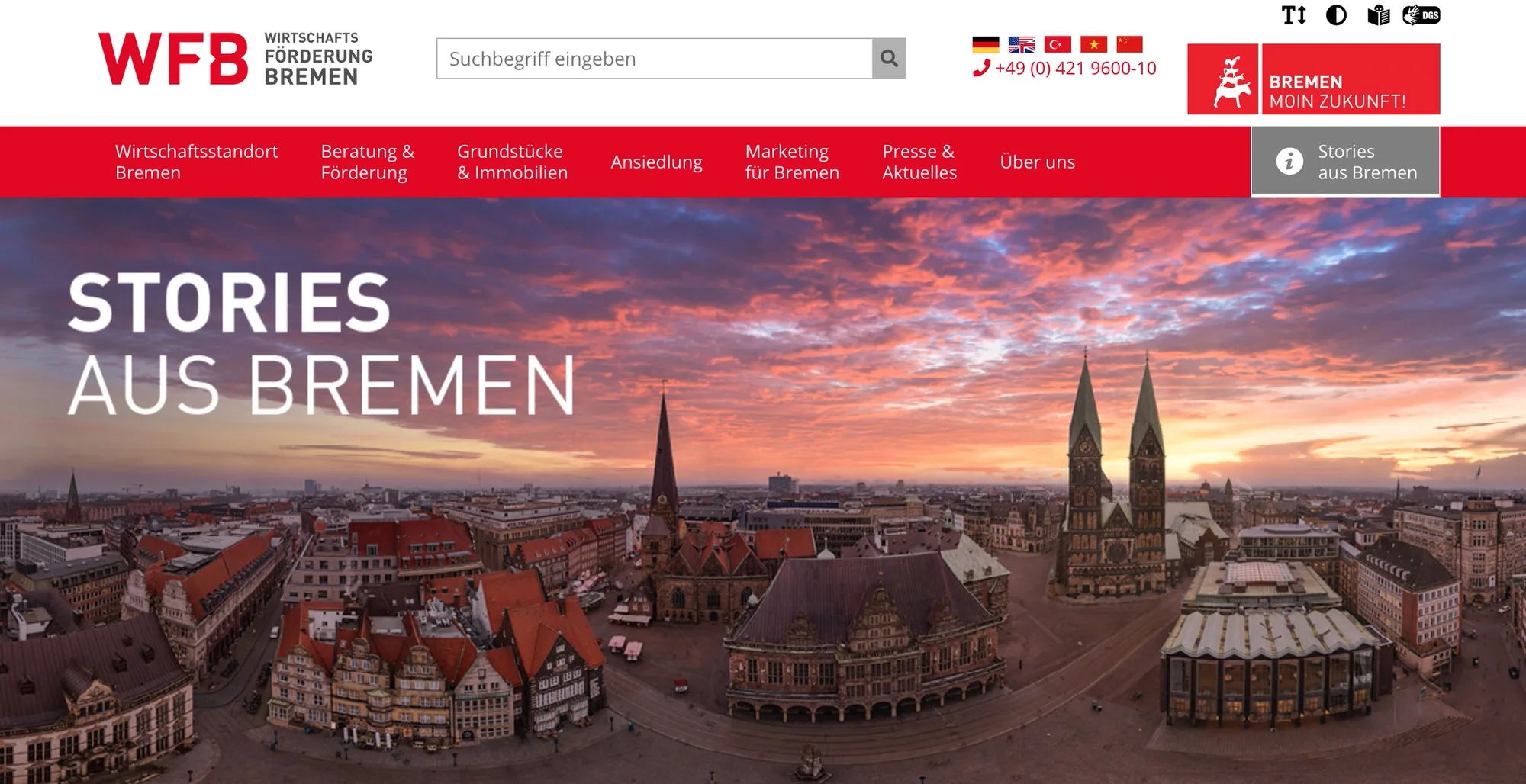 bremen stories drohne — Corporate Fotografie Jonas Ginter Bremen